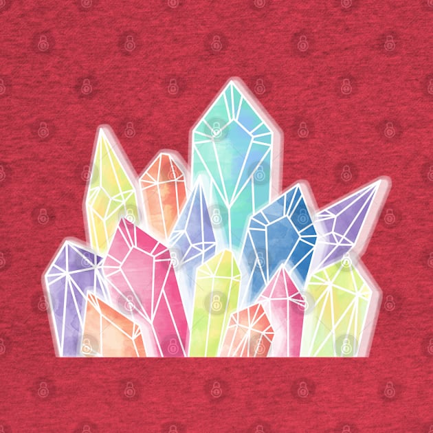 Crystals Yellow by PrintablesPassions